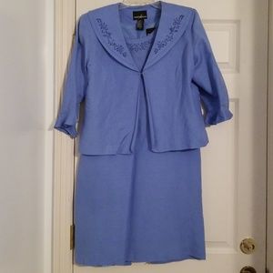 A dress and jacket set